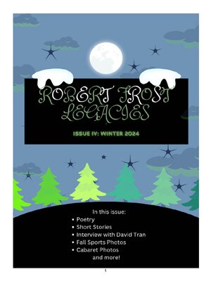 cover image of Robert Frost: Legacies  Winter 2024